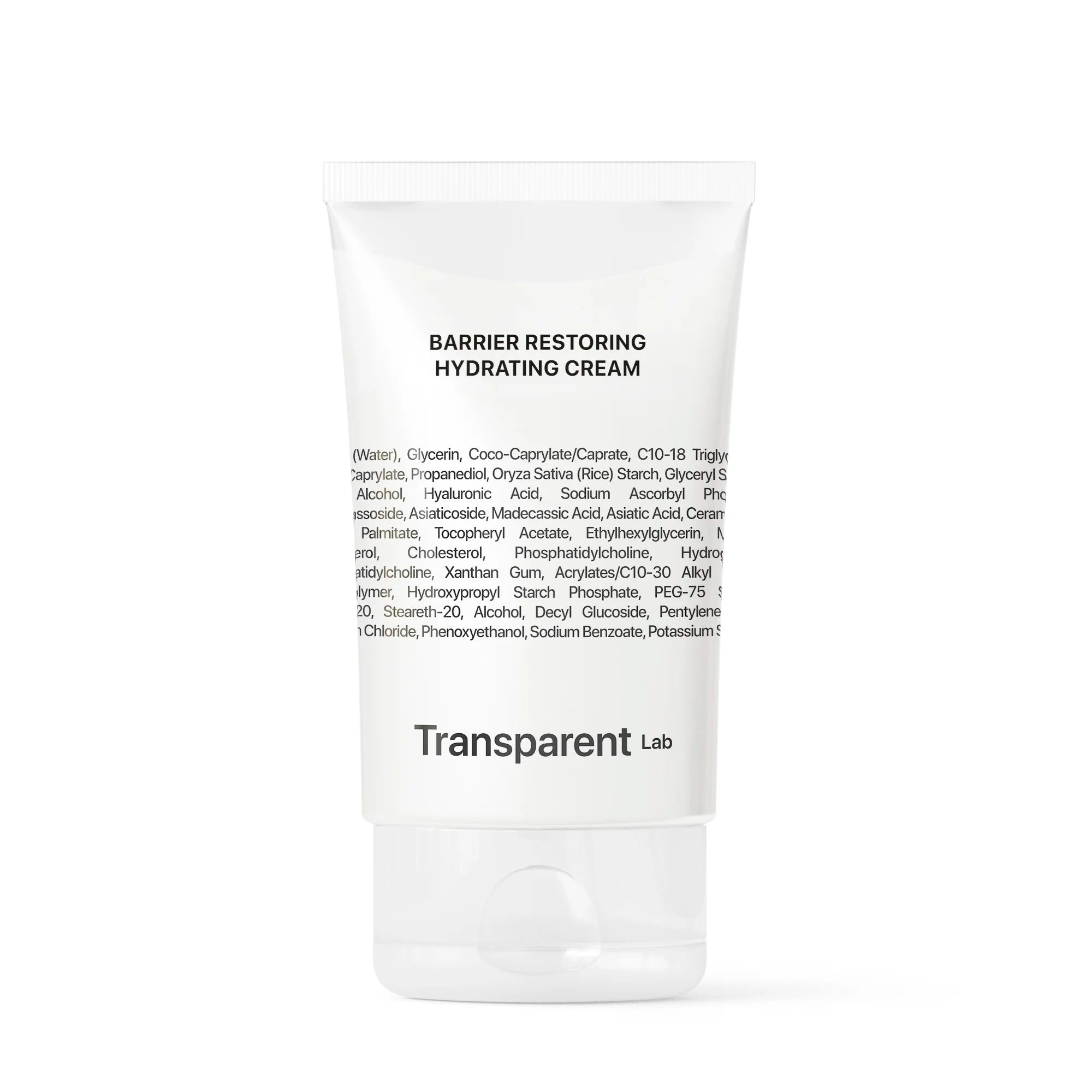 Ультразволожуючий крем для відновлення захисного бар’єра Barrier Restoring Hydrating Cream · Transparent Lab