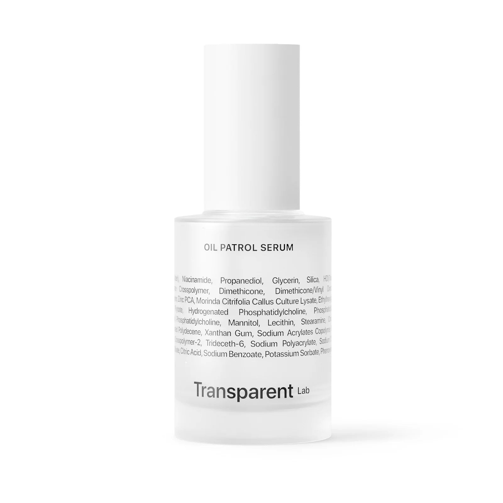 Матуюча себорегулююча сироватка для обличчя Oil Patrol Serum · Transparent Lab