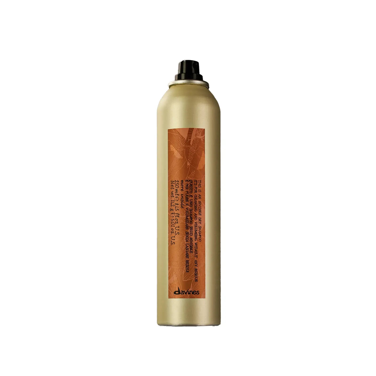Сухий шампунь для миттєвої свіжості Invisible Dry Shampoo More Inside · Davines