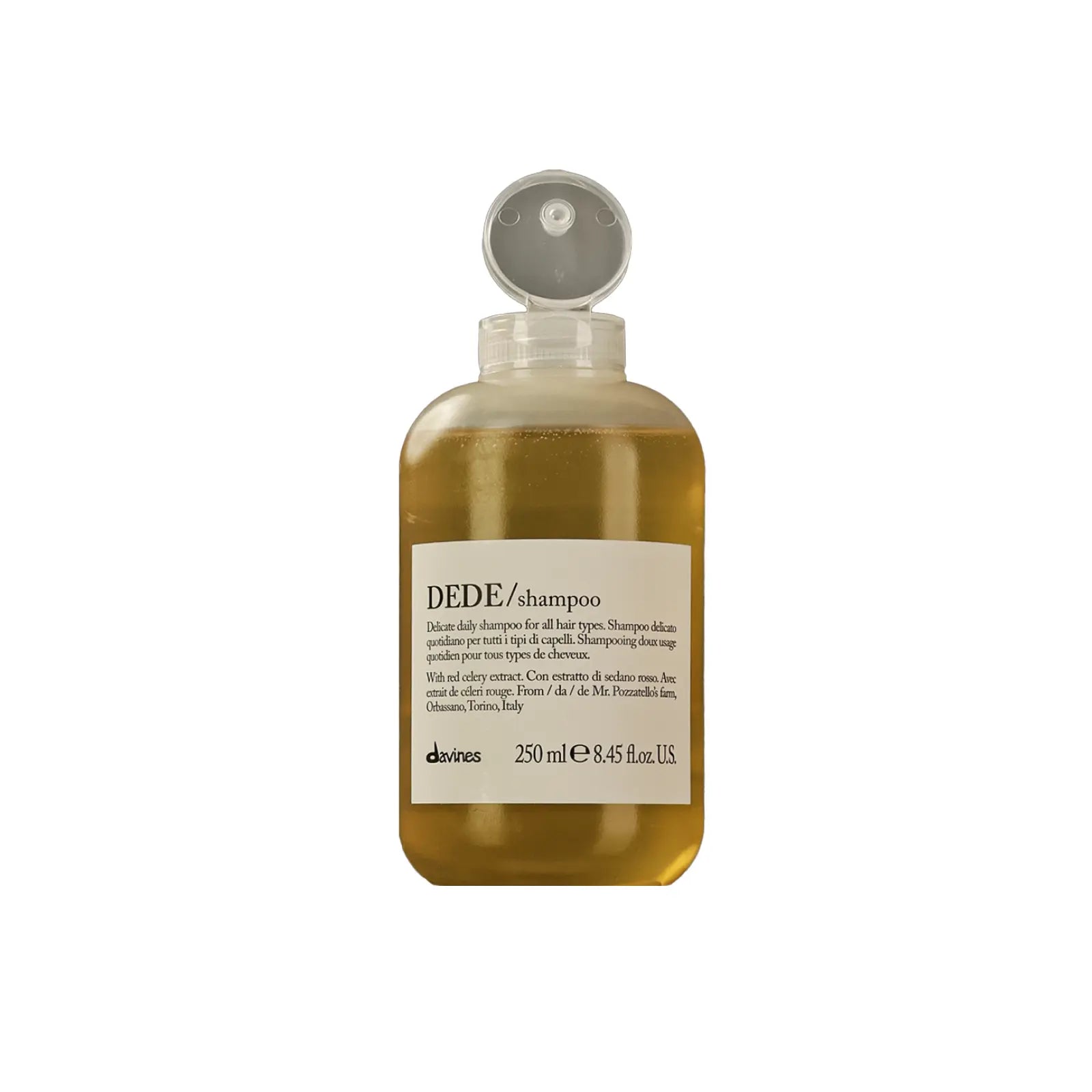 Делікатний шампунь для всіх типів волосся DEDE Shampoo · Davines