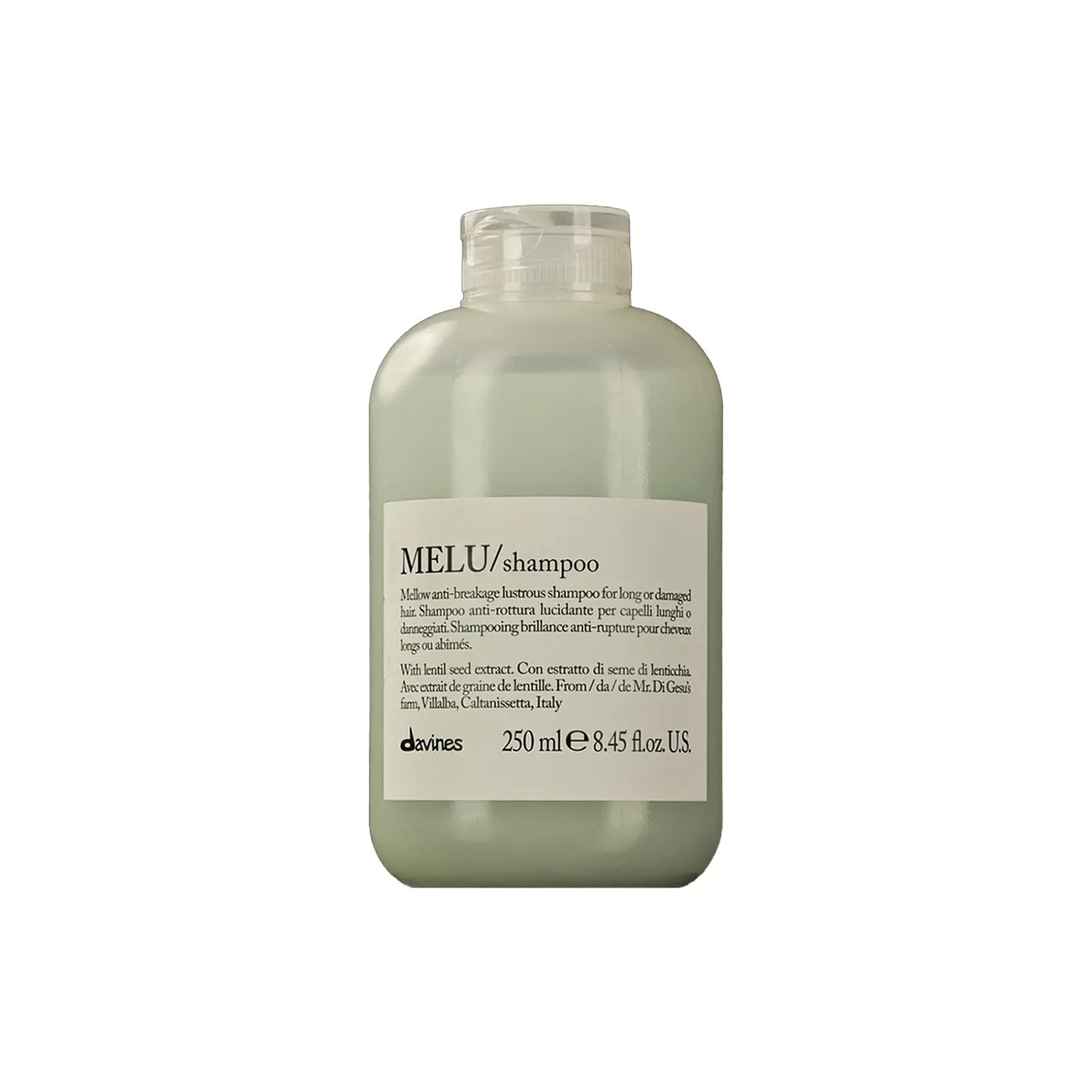Шампунь проти ламкості для блиску пошкодженого та довгого волосся MELU Shampoo · Davines