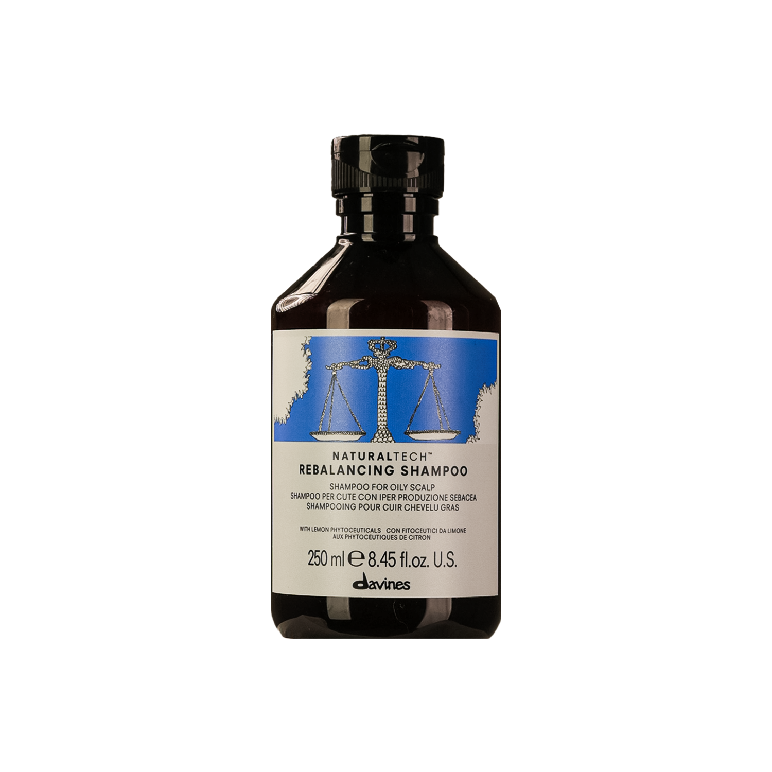 Шампунь для балансування жирної шкіри голови Rebalancing Shampoo · Davines