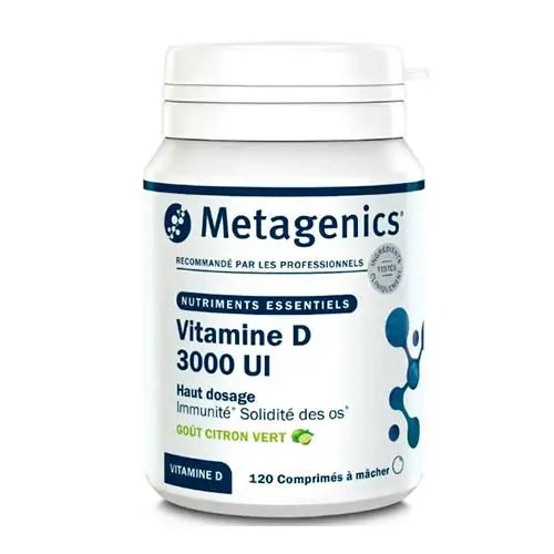 Вітамін D3 3000 МО Vitamin D 3000 IU · Metagenics